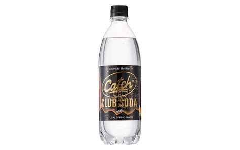 Catch Club Soda With Natural Spring Water Plastic Bottle 500 Millilitre