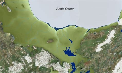 New map of Beringia 'opens your imagination' to what landscape looked ...