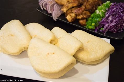 Chińskie bułki na parze steamed bao buns Smacznie Mi