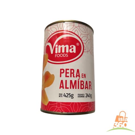 Peras en almíbar Vima 425g Isla360