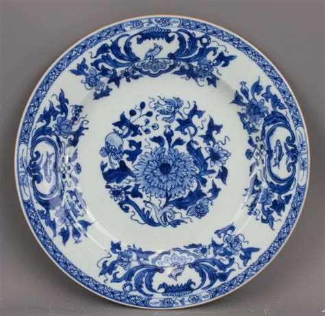 Piatto Blu E Bianco Porcellana Cina Qianlong Catawiki