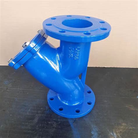 Factory Wholesale Flange End Casting Iron Wye Type Valve Y Strainer