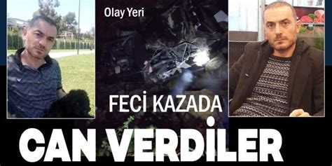 Feci Kazada Olay Yeri Görüntüleri