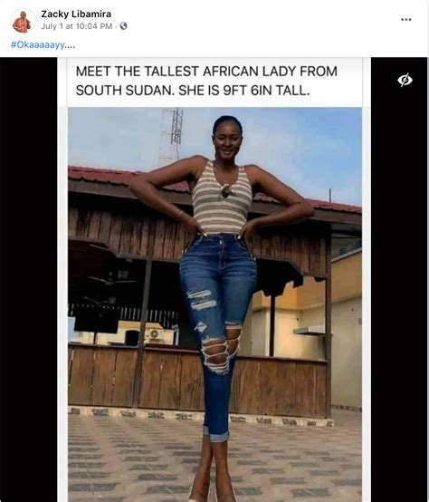 Tallest Women In Africa Telegraph