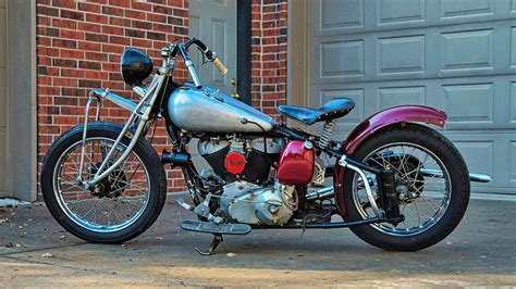 1948 Indian Chief Bobber At Las Vegas Motorcycles 2023 As S175 Mecum