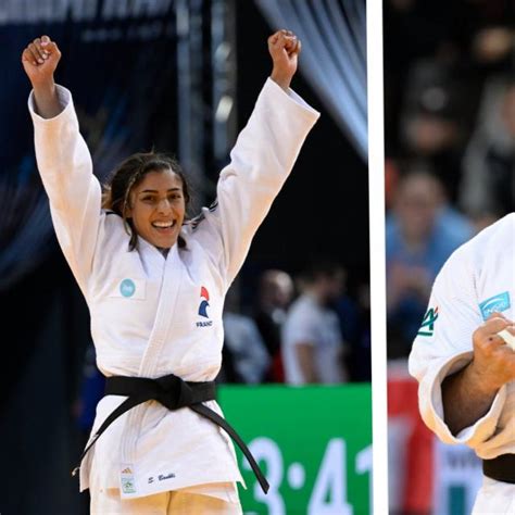 Luka Mkheidze Shirine Boukli et Faïza Mokdar en or au Paris Grand Slam