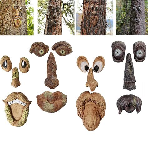 Buy Tree Faces Decor Outdoor Tree Face Outdoor Statues Old Man Tree