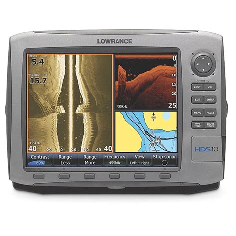 Lowrance® Hds 10 Fishfinder Gps Chartplotter With Lake Insight