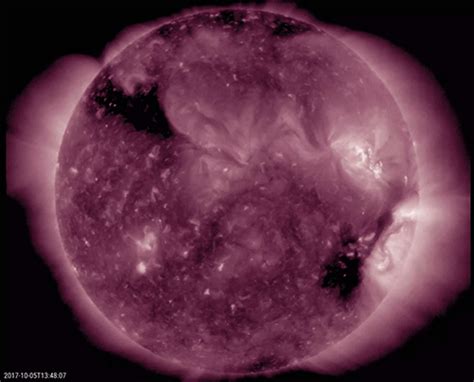 Recent Solar Activity Coronal Holes Non Earth Directed B Class Flares