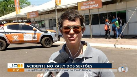 Dois pilotos ficam feridos após caírem durante o Rally dos Sertões na