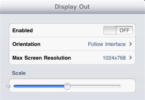 ipad  iphone ipad touch   external display