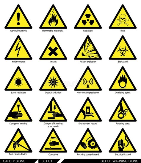 Hand Safety Signs Stock Illustrations – 3,778 Hand Safety Signs Stock ...