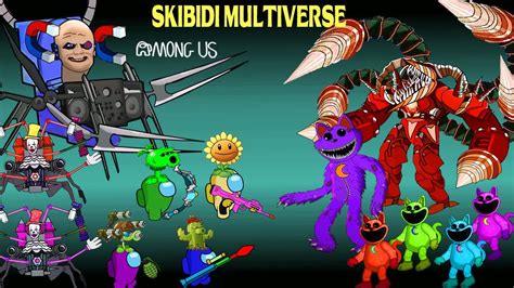 어몽어스 VS 좀비 애니메이션 Skibidi toilet Multiverse 027 AMONG US ANIMATION