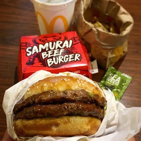 Mcdonald S Samurai Burger And Seaweed Shaker Fries Return On September