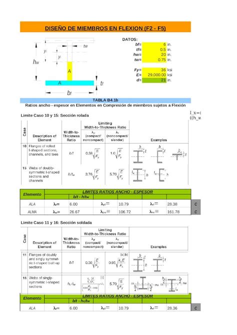 Xls DiseÑo De Estructuras De Acero Lrfd 2010 Dokumentips