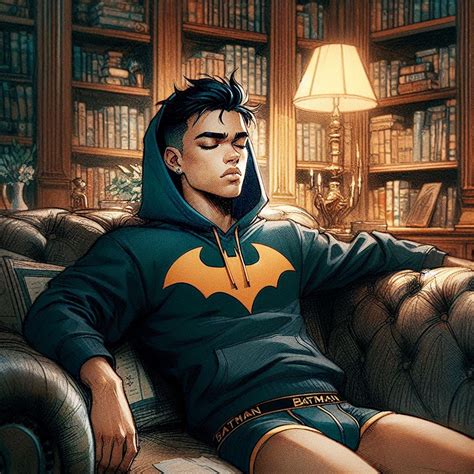 Damian's Nap by drewsaa on DeviantArt