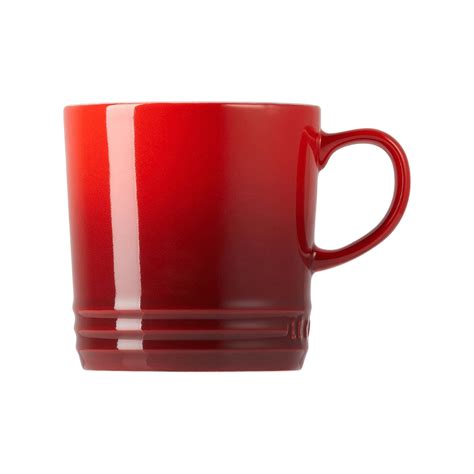 Caneca De Ch De Cer Mica Ml Vermelho Le Creuset Loja Cheff