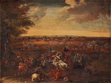 Unknown artist 17th Century. The battle of Vienna 1683. - Bukowskis