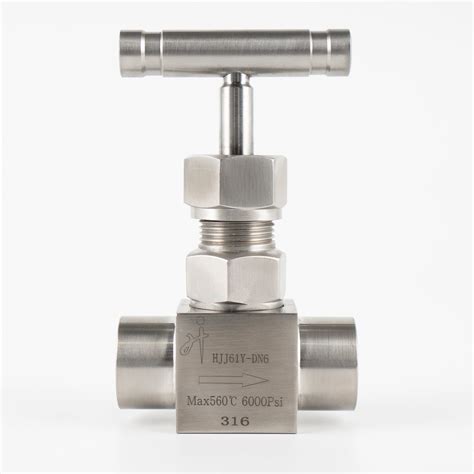 Swagelok Type 6000 Psi 1 4 Stainless Steel Socket Weld Needle Valve