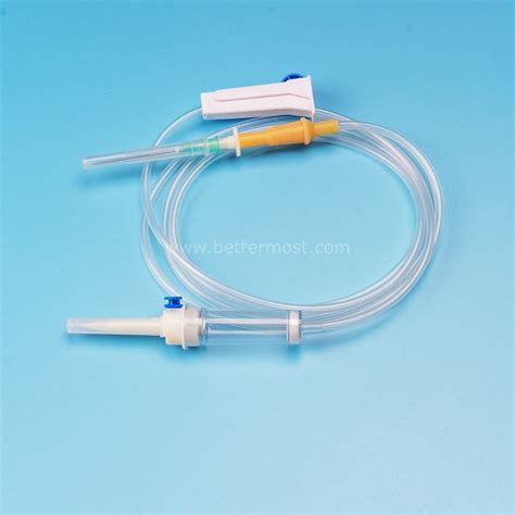 Bm Disposable High Quality Medical Sterile PVC IV Giving Infusion Set