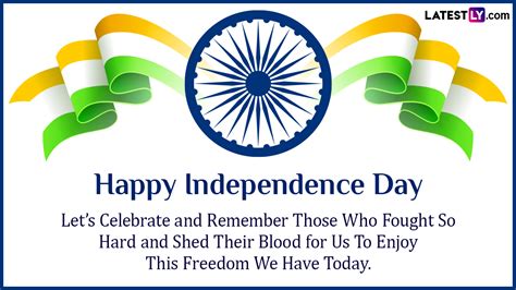 Th Independence Day Slogans Wishes Whatsapp Messages And Quotes To