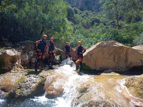 Descenso Cerrada de Utrero en Cazorla sábado 9 de julio MonTurGuías