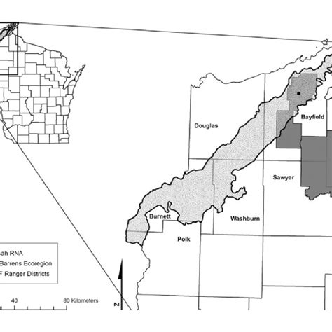 —the Pine Barrens Ecoregion In Northwest Wisconsin Ecoregion