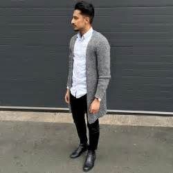 Total Imagen Long Cardigan Outfit Men Abzlocal Mx