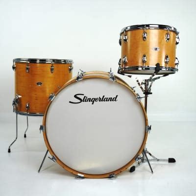 Slingerland Classic Rock Outfit Natural Wood Reverb