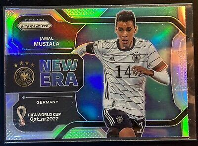 Germany JAMAL MUSIALA Panini Prizm FIFA World Cup 2022 Qatar SILVER NEW