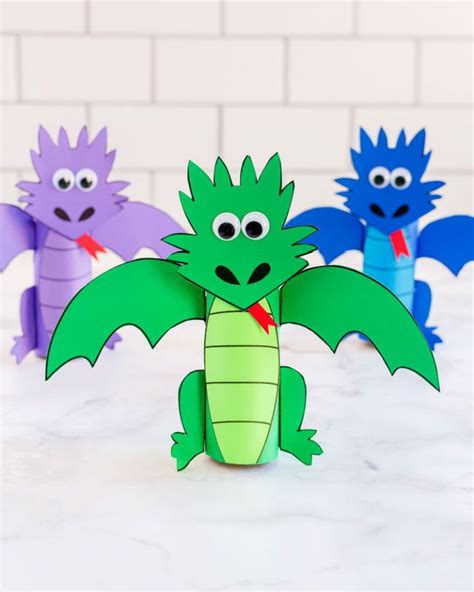 25 Easy DIY Dragon Crafts for Kids: How To Make a Dragon