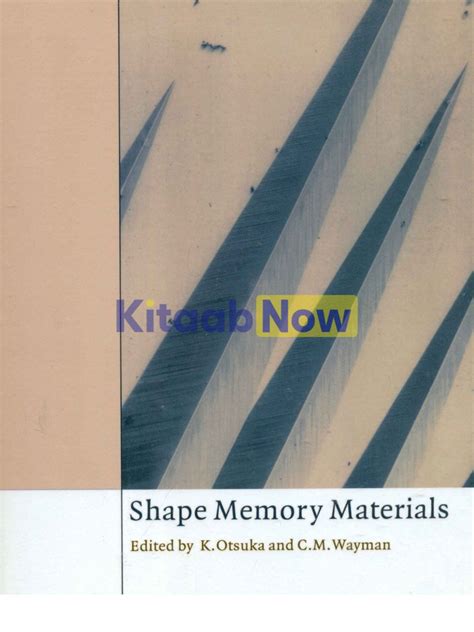 Shape Memory Materials | KitaabNow