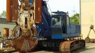 diaphragm wall excavation - Used Foundation Equipment