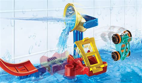 Hot Wheels Splash Rides Splashdown Station Play Set Playset Cool Toys Hot Wheels