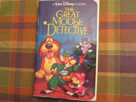 Nastro Disney S Black Diamond Classics The Great Mouse Detective VHS