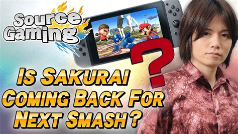 Masahiro Sakurai Comments On Whether Hes Coming Back To Work On The