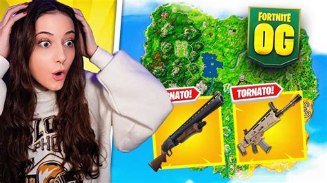 Tornato Il Vecchio Fortnite Og Capitolo Youtube