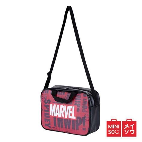 Jual Miniso Marvel Tas Selempang Crossbody Bag Fashion Untuk Sekolah