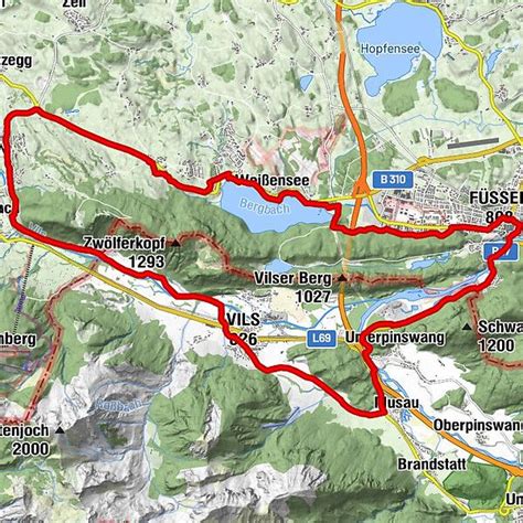 Rund Um Den Forggensee Bergfex Radfahren Tour Bayern Artofit