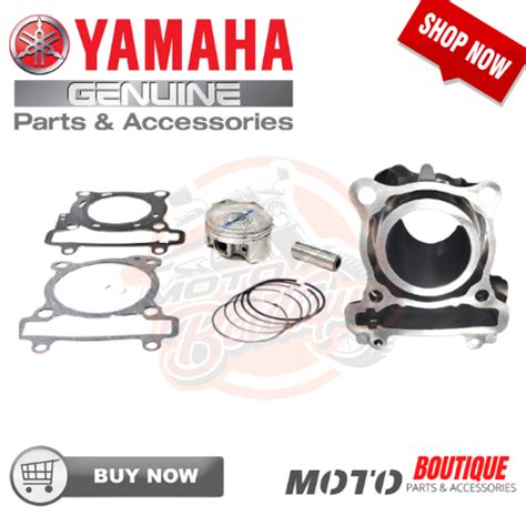 YAMAHA GENUINE CYLINDER BLOCK AND PISTON SET FOR SNIPER 150 Lazada PH