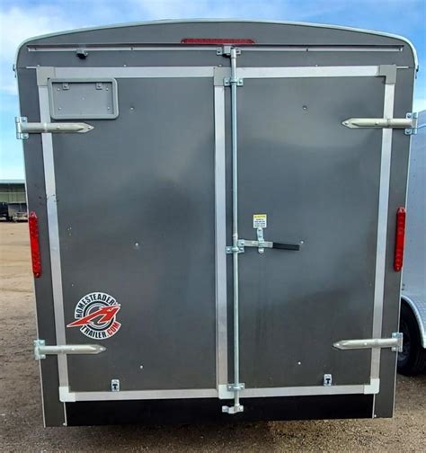 Homesteader X Enclosed Cargo Trailer Double Doors Trailers In