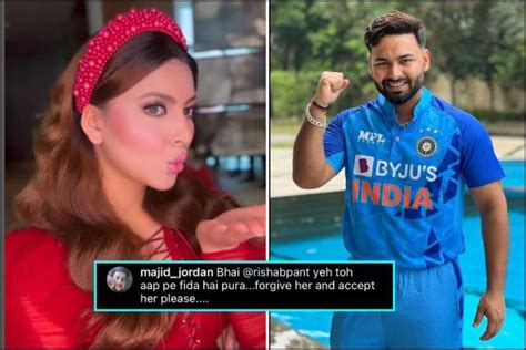 Urvashi Rautela Rishabh Pant Saga Actress Indirectly Wishes Rishab Pant On His Birthday With A