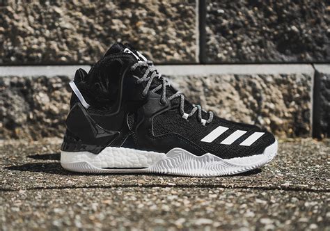 Adidas D Rose 7 Boost Core Black White