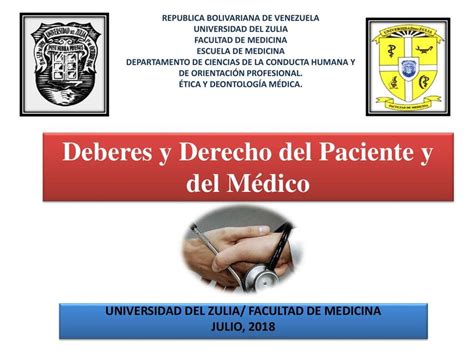 Deberes Y Derechos Del Medico Deberes Y Derechos Mariangela Udocz