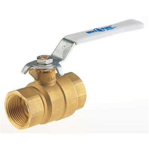 Milwaukee Valve 1 2 Fnpt Brass Ball Valve Inline Upba475b 1 2 Zoro