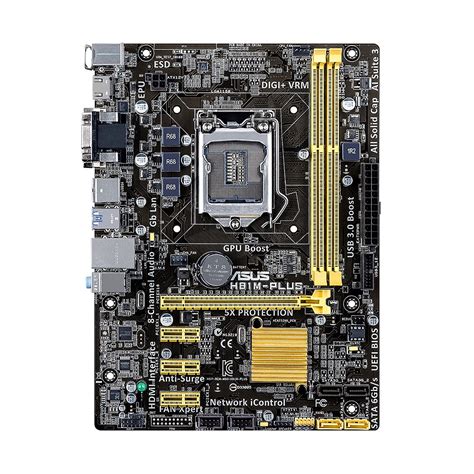 Asus H81m Plus Intel Socket 1150 Motherboard 90mb0gi0 M0eay0 Ccl Computers