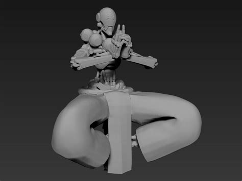 Free 3d File Zenyatta From Overwatch 🤖 ・model To Download And 3d Print