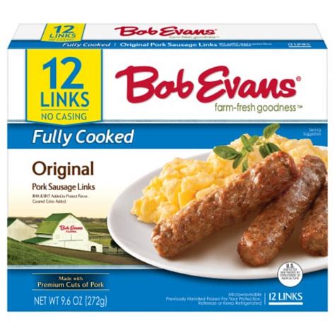 Bob Evans Fully Cooked Original Pork Sausage Links 96 Oz Pick ‘n Save