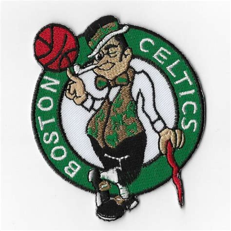 NBA Boston Celtics Iron On Patches Embroidered Badge Patch Applique Sew