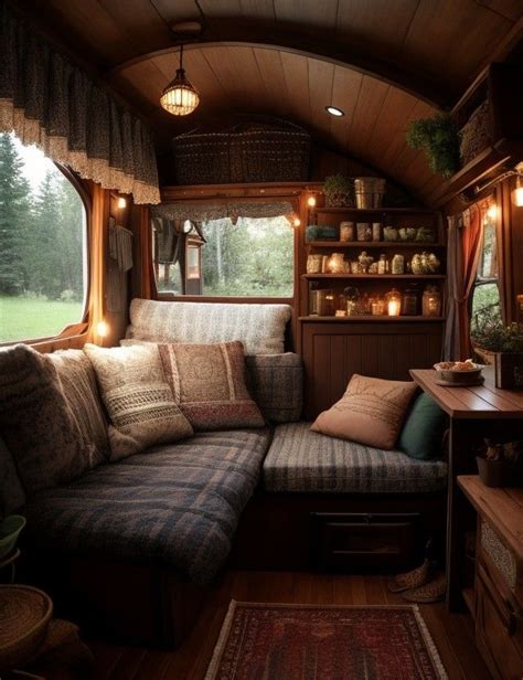 Minimalist Caravan Interior Caravan Interior Tiny House Interior